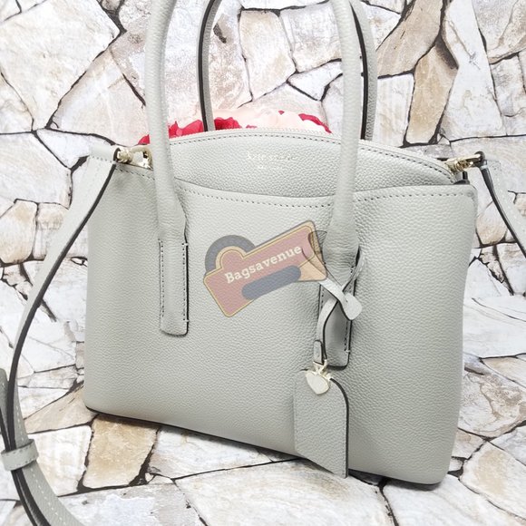 True Taupe Medium margaux Satchel Kate Spade - Picture 6 of 13